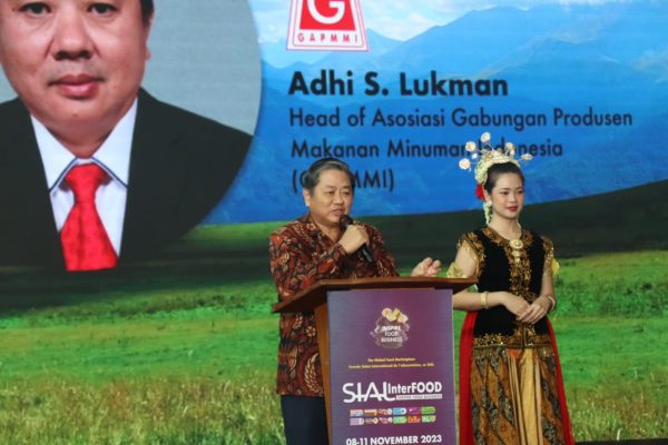 Ketua Umum Gabungan Produsen Makanan Minuman Indonesia (GAPMMI), Adhi S. Lukman