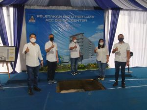 ACC Lakukan Peletakan Batu Pertama Pembangunan Digital Operation Center