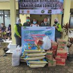Pegadaian Peduli Bencana Sumedang Bantu Sembako dan Perlengkapan Ibadah