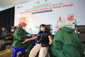 CSR, Pelindo III Ajak Penyintas Covid-19 Gotong Royong Donor Plasma Konvalesen