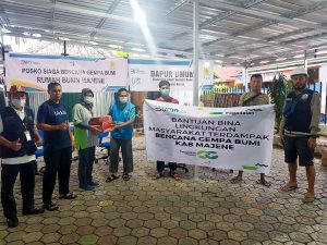 Pegadaian Salurkan Bantuan Untuk Korban Gempa di Wilayah Mamuju dan Majene