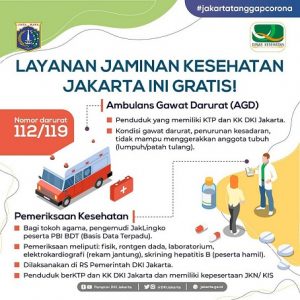 Warga Jakarta Bisa Nikmati Layanan Jaminan Kesehatan Gratis