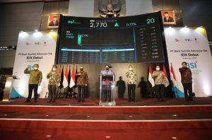 Melantai di Pasar Modal, Saham Bank Syariah Indonesia Naik 5 Kali Lipat