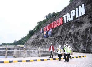 Presiden Jokowi Resmikan Bendungan Tapin Kalsel