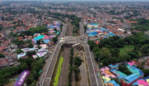 Flyover Tapal Kuda Lenteng Agung Resmi Beroperasi