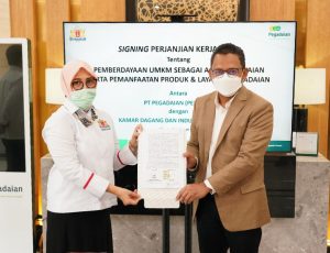 Gandeng Kadin Jakarta, Pegadaian Percepat UMKM Naik Kelas