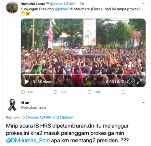 Dampak Kerumunan, Presiden Jokowi Kembali Dilaporkan
