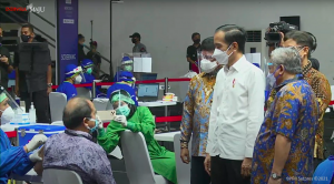Hari Ini Presiden Jokowi Tinjau Pelaksanaan Vaksin untuk Wartawan