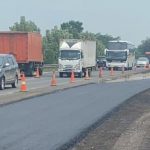Sempat Ambles, Kondisi Terkini KM 122 Ruas Tol Cipali Masuk Tahap Pengaspalan