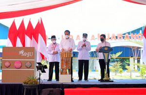 Presiden Jokowi Resmikan Bandar Udara Kuabang Maluku Utara
