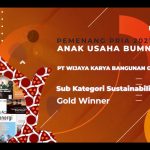 Sustainability Report WEGE Raih Gold Winner di Ajang PRIA 2021