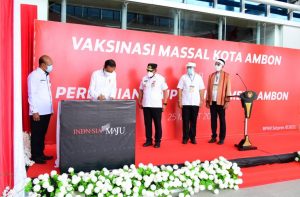 Presiden Jokowi Resmikan Rumah Sakit Leimena Ambon