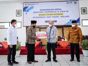 SAE Pujon Malang Jadi Pilot Project Modernisasi Koperasi Pangan