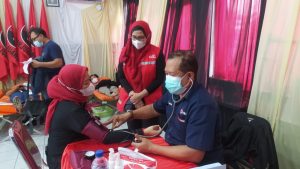 DPC PDI Perjuangan Jaksel Gelar Aksi Peduli Donor Darah
