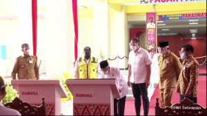 Wapres Resmikan Proyek WEGE Revitalisasi Pasar Rakyat Pariaman⁣