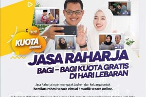 Jasa Raharja Tebar Kuota Internet Gratis Rp150 Ribu untuk Mudik Virtual