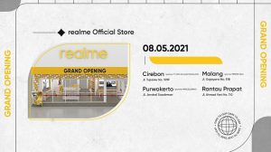 Jelang Lebaran, Realme Buka 4 Gerai Baru