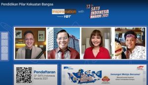 Pendidikan Pilar Kekuatan Bangsa di Inspiranation 12th SATU Indonesia Awards 2021