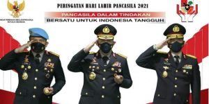 Hari Lahir Pancasila, Kapolri Ajak Masyarakat Gotong Royong Perangi Covid-19