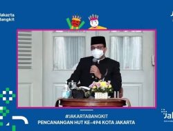 Jakarta Bangkit Jadi Tema HUT DKI Ke-494, Simak Filosofi Dibalik Logonya