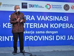 MenkopUKM Persilakan Gedung PLUT KUMKM dan Balkop Jadi Sentra Vaksinasi