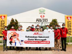J&T Express Gelar Vaksinasi untuk 1.400 Karyawan untuk Area Jakarta, Tangerang, Bekasi dan Bogor
