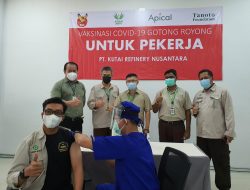 Apical Lanjutkan Vaksinasi Gotong Royong di Balikpapan