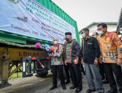 MenkopUKM Lepas 18 Kontainer Kopi Arabica Gayo Ekspor Ke AS & Eropa