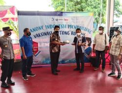 Wakil Bupati Klaten Tinjau Vaksinasi di Pabrik AQUA dan Sarihusada