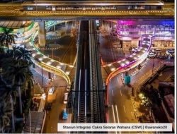 Skybridge Stasiun CSW dan Halte TransJakarta Segera Bisa Digunakan