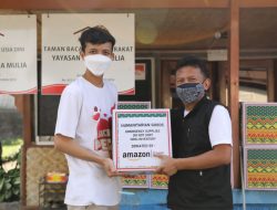 SiCepat Ekspres Gandeng Amazon dan AWS Salurkan 2.380 Paket Sembako untuk Masyarakat