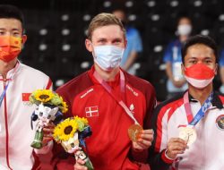 Olimpiade Tokyo 2020,Anthony Sinisuka Ginting Sumbangkan Medali Perunggu