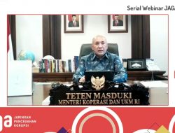 MenKopUKM Dukung Upaya KPK melalui Jaga.id Untuk Kawal BPUM