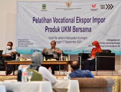 KemenkopUKM Gelar Pelatihan Vocational Ekspor Impor Produk UKM di Kuningan Jabar
