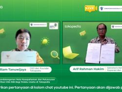 Kerjasama KemenkopUKM dengan Tokopedia, Dorong Percepatan Transformasi Digital