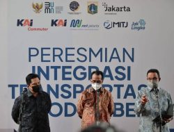Gubernur Anies Resmikan Integrasi Transportasi Jabodetabek