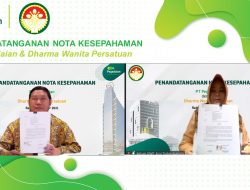 Pegadaian Gandeng Dhama Wanita Persatuan (DWP)Berikan Wawasan Inklusi Keuangan