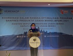 Realisasi BPUM 2021 Per November Sebesar Rp15,36 Triliun Kepada 12,8 Juta Usaha Mikro