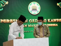Presiden Jokowi Resmikan Gedung Kantor Pimpinan Pusat Dewan Masjid Indonesia