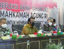 Mahkamah Agung Gelar Refleksi Akhir Tahun 2021