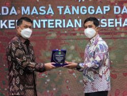 Bantu Tangani Covid-19, Danone Indonesia Raih Penghargaan dari Kemenkes