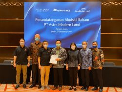 Astra Land Indonesia Resmi Mengakuisisi Saham Modernland Realty