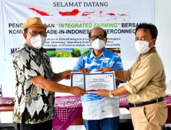 Kolaborasi KemenkopUKM dan IBIMA Kick-Off Superconnection Integrated Farming di Sumedang