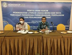 KemenkopUKM Terus Dorong Pelaku UMK Memiliki Literasi Hukum