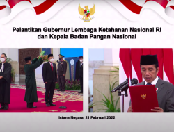 Jokowi Lantik Andi Widjajanto Sebagai Gubernur Lemhanas dan Arief Prasetyo Kepala Badan Pangan Nasional