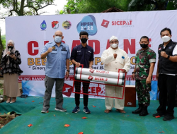Komitmen Lestarikan Lingkungan, SiCepat Ekspres Salurkan Bantuan Wastetrap Cisadane