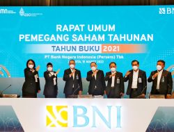 Naik 3,3 Kali, BNI Sepakat Bagikan Dividen Sebesar 25 % dari Laba Bersih 2021