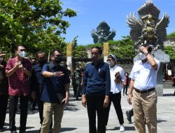 Presiden Jokowi Tinjau GWK Cultural Park untuk Kesiapan KTT G20