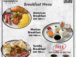 Fleudelys Pizza Hadirkan Menu Khusus Sarapan