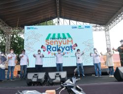 Pegadaian Bersama BRI dan PNM Gelar Festival Pasar Senyum Rakyat